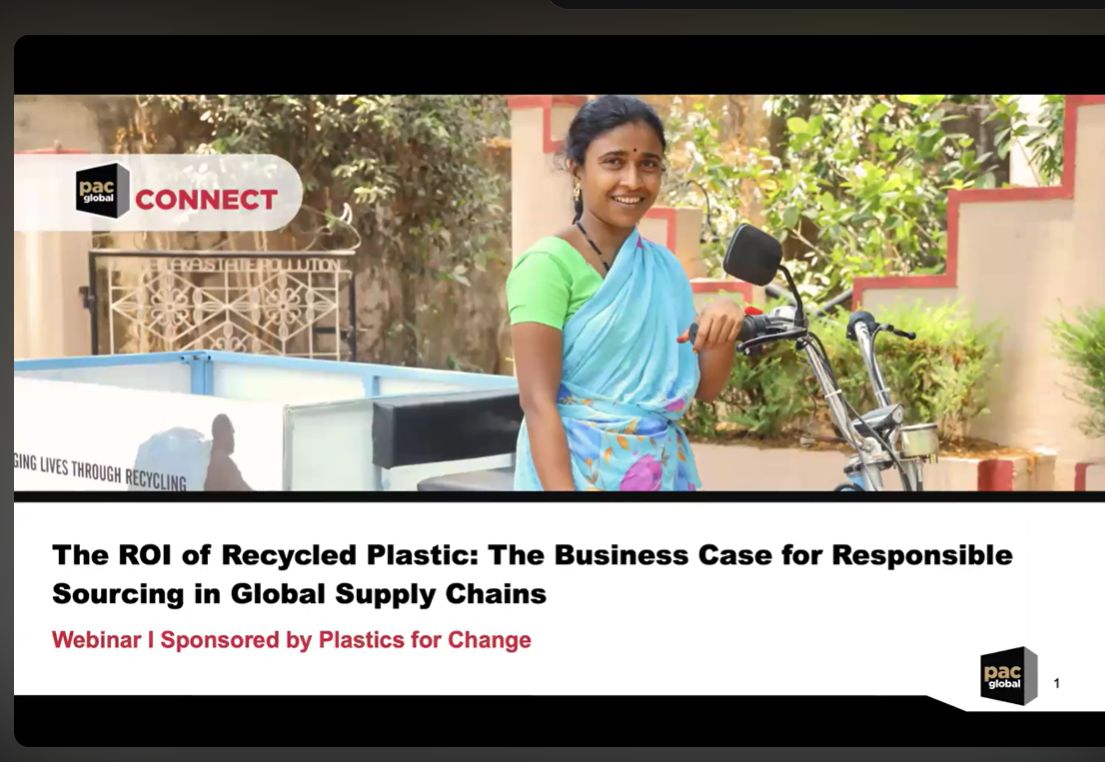 The ROI of Recycled Plastic Webinar with TBS and Amcor